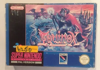 EQUINOX. - Box ONLY.. For Snes Game.. • $49.50