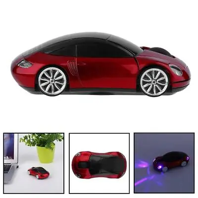 $12.99 • Buy Car Shape 2.4GHz Wireless Cordless Optical Mouse Mice USB Receiver For PC OZ2