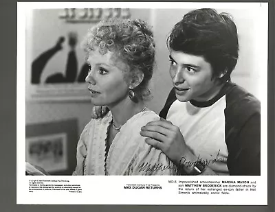 Max Dugan Returns County 8 X 10 Still SIGNED Matthew Broderick • $11.59