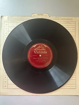 Victrola 74197 - Fritz Kreisler-Caprice Viennois Single Sided 12   E+ • $14.99