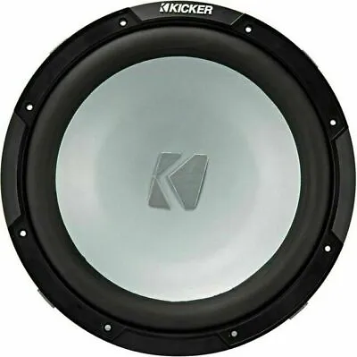Kicker 45KM102 350W Max 10  KM Series Single 2 Ohm Marine Audio Subwoofer • $169.96