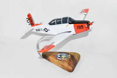 Beechcraft® T-34B Mentor VT-1 Eaglets (1967) 16  Mahogany Model • $383