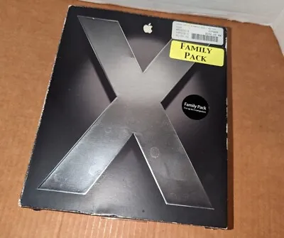 Apple OS X Tiger 10.4 Retail Box - Used Open Box Install DVD OSX • $149.11