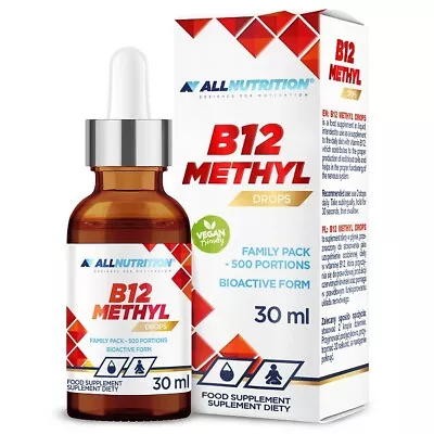 Allnutrition B12 Methyl Drops - 30 Ml. • £16.36