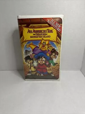 American Tail An - The Treasure Of Manhattan Island (VHS 2000 Clamshell) • $5