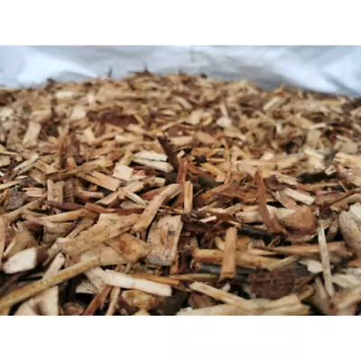 1000L Decorative Willow Chip Bark Mulch Bulk Bag Garden Biomass • £165