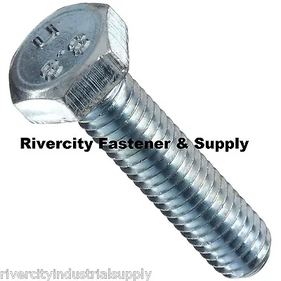 (10) M7-1.0 X 45 Or M7x45 Or 7mm X 45mm Bolt / Hex Head Cap Screw Grade 8.8 Zinc • $12.88