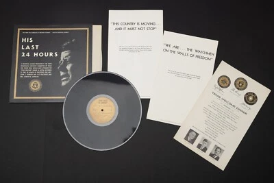 $1150 • Buy JFK John F Kennedy Assassination Texas Welcome Dinner Program Package/Press Kit