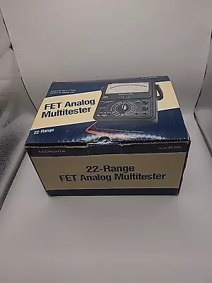 Micronta FET Analog Multitester 22 Range NIB Tested & Works • $100