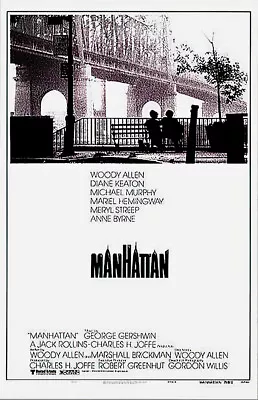 Manhattan - Movie Poster / Print (Size: 27  X 40 ) • $14.99