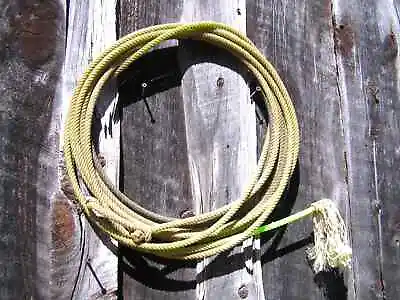 Old Lasso Rope  Retired  Cowboy Lariat Vintage Western Wall Hang #GR • $67.99