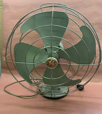 Vintage General Electric GE Vortalex 18  Fan  Works Great All Original • $245