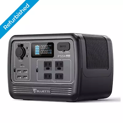 BLUETTI PS54 700W 537Wh Portable LFP Power Station For Outdoor/Emergency • $199