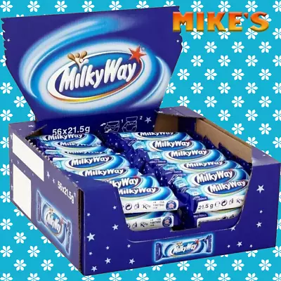 Full Box Of 56 Standard Milky Way Bars 21.5g Only £18.99 • £18.99