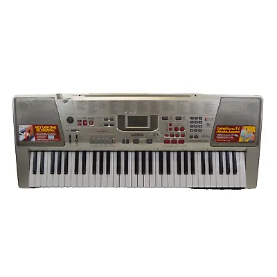 Casio LK-94tv Electric Piano Keyboard 61 Light Up Key Lesson TV Karaoke USB • $130.50