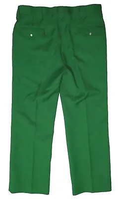 Mesquite Niver Vintage Western Wear Pants 35x29 Green Pearl Snap Rockabilly USA • $29.95