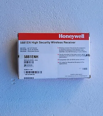  Honeywell Ademco Wireless Receiver  5881ENH - High Security New Open Box.  • $96.99