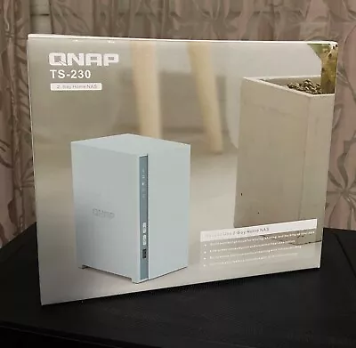 QNAP  TS-230 2-BAY NAS  Quad-Core CPU 2GB RAM With Toshiba NS300 2x4TB • £200