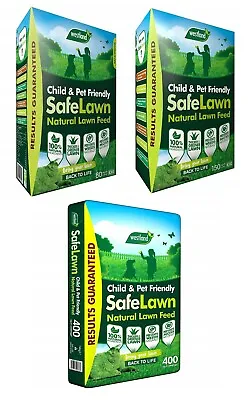 Westland Safe Lawn Friendly Weed And Moss Killer Grass Fertiliser Pet Care Feed • £18.68