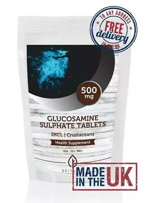£10.86 • Buy Glucosamine Sulphate 2KCL 500mg Tablets BV