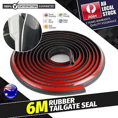 TAILGATE SEAL KIT FOR MERCEDES X-CLASS RUBBER UTE DUST TAIL GATE Edge Banding • $36.99