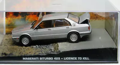 Maserati Biturbo 425 007 Licence To Kill + Magazine 1:43 Scale Diecast Metal • $25