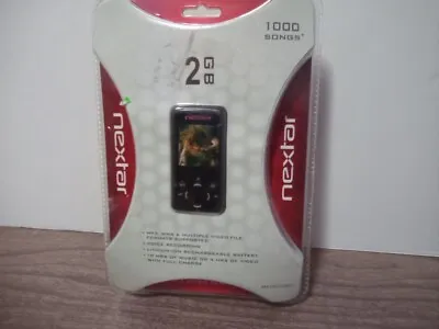 Nextar 2 GB MP3 Video Player MA797-20BLT- 1000 Songs NEW SEALED OLD STOCK! • $9.99