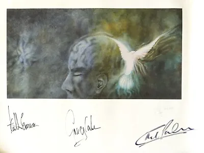 Signed & Numbered 108/500 Lithograph By ALL4 EMERSON LAKE PALMER & Artist W/COA • $699.95