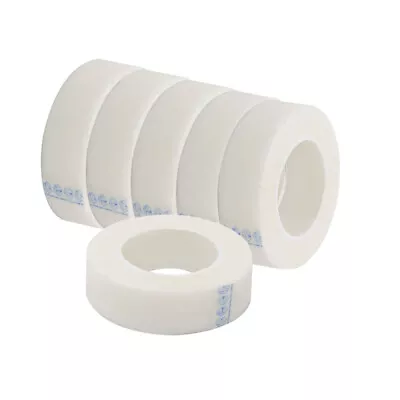  6 Rolls Clear Stand Eyelash Tape Microfoam Medical Adhesive Makeup Set • $9.02