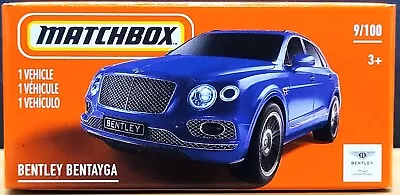 Matchbox 2021 '18 Bentley Bentayga Deep Blue MBX Metro #9/100 New Sealed Box • $8.95