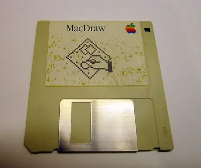 MacDraw For Apple Macintosh 128  Mac 512 Mac Plus By Apple Computer • $14.99