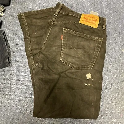 Vintage Levi’s 505 Jeans In Black. Best Fits W34 L29 • £9.99