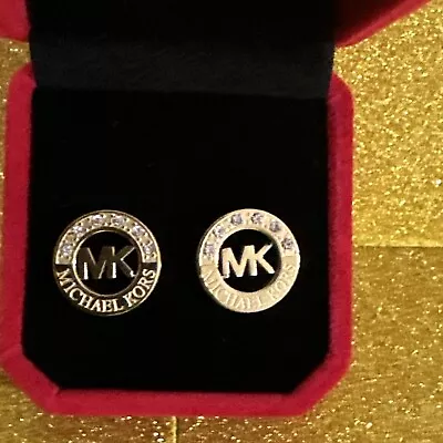 Michael Kors Coin Earrings With Stones • $19.99