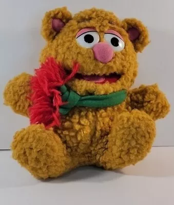 Vintage 1987 Muppet Baby Fozzie Teddy Bear Stuffed Animal Plush Jim Henson • $9.99