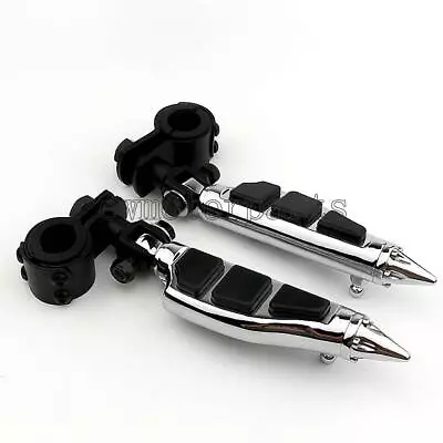 Highway Crash Bar Foot Pegs For Honda Shadow 600 700 750 1100 VTX1300 VTX1800 US • $62.83