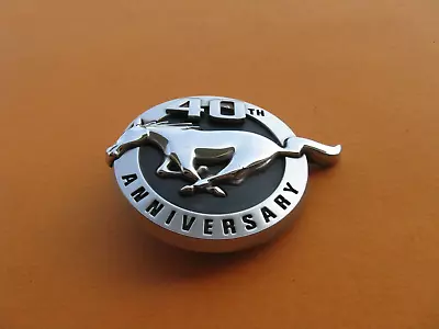 2004 04 Ford Mustang 40th Anniversary Left Driver Fender Emblem Logo Sign A35723 • $23.75