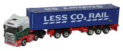 Oxford Diecast NSHL01CT Scania Highline D-TEC Combitrailer Container E Stobart N • £18.95