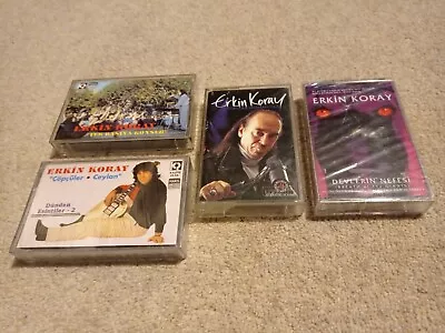 $22.47 • Buy Erkin Koray - Turkish Rock Legend Original 4x Cassettes Lot