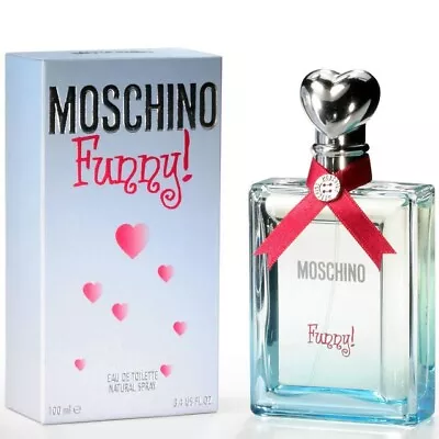 MOSCHINO FUNNY Perfume 3.3 / 3.4 Oz EDT For Women New In Box • $34.11