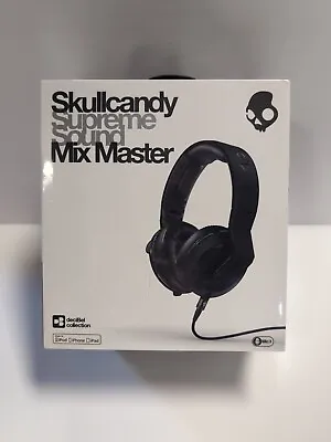 SKULLCANDY Mix Master DJ Headphones Black S6MMDM-030 NEW SEALED • $249.99