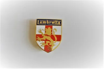 Lambretta England St Georges Cross Enamel Pin Badge Mods Scooters SKA • £4.50