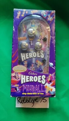 £19.95 • Buy Cadbury Heroes Pin Ball Machine - Novelty Money Box And Chocolate Dispenser.Rare