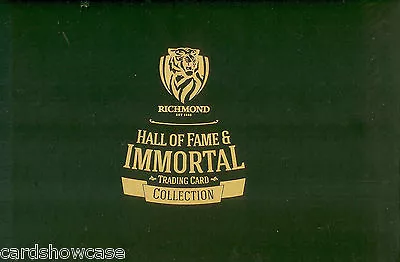 $1650 • Buy Richmond Hall Of Fame & Immortals Card Tin Set (129 + 9 Signature Cards)