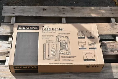 $175 • Buy Siemens SN3048B1100 Main Breaker Load Center 100 Amp Enclosure  