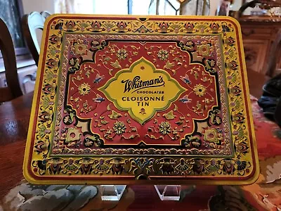 $16.99 • Buy Vintage Whitmans Chocolate Tin Candies Cloisonné Collectors 1920s Reproduction