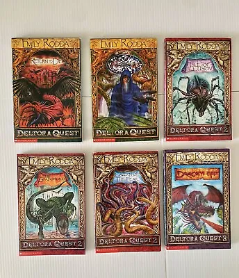 Deltora Quest Book Series 1 2 & 3 Holographic Emily Rodda Fantasy Fiction X 6 • $29