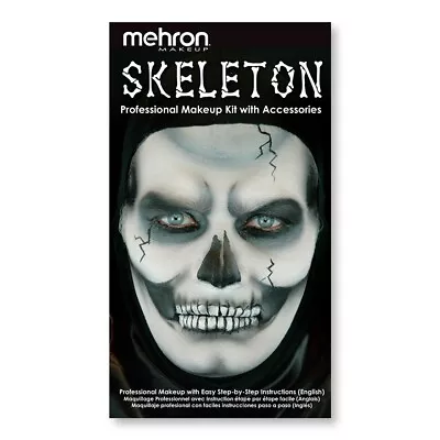 Mehron Makeup Premium Character Kit-Skeleton SFX/Halloween/Cosplay-Complete Kit • $19.95