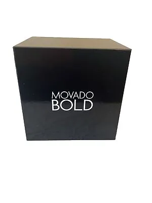 MOVADO BOLD WATCH PRESENTATION BOX RARE PURPLE INTERIOR - Authentic • $22.88