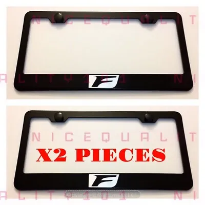 2X F Sport Lexus Stainless Steel Metal Finished License Plate Frame Holder • $21