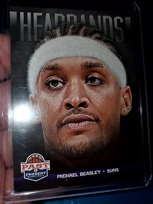 2012-13 Panini Past & Present Michael Beasley Headbands Insert#22☀️ Suns FREE SH • $2.50